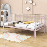 Metal Twin Daybed with Pop up Trundle