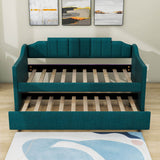 Modern Twin Upholstered Daybed with Trundle