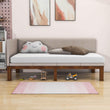 Linen Upholstered Twin Daybed Couch for Living Room