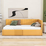 Twin Linen Upholstered Daybed with Storage - [Drawers]