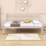 Metal Twin Daybed with Pop up Trundle