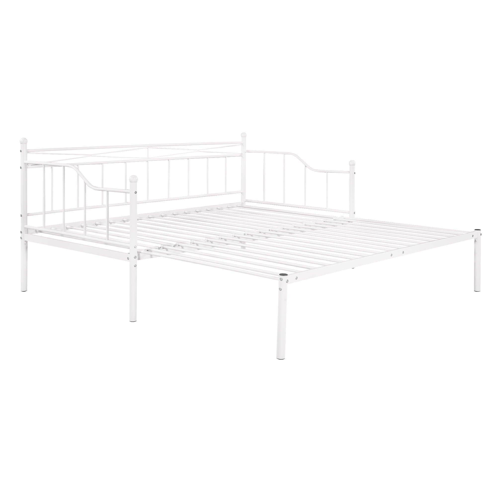 Metal Twin Daybed with Pop up Trundle